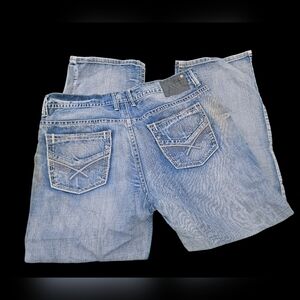 Mens TK Axel TREADWELL Relaxed Straight Fit Jeans 36x30 KENSINGTON AX41007-3